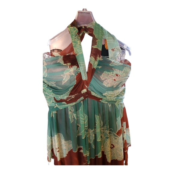 Nicole by Nicole Miller, silk formal gown. Size 8 - Picture 3 of 12